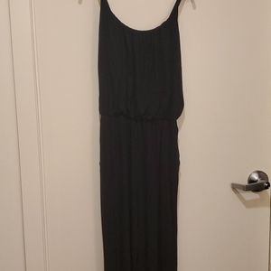 Plus size black comfy jumpsuit
